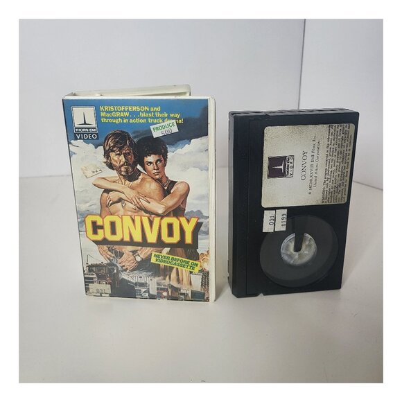CONVOY Beta Betamax (Not VHS) Movie Kris Kristofferson Thorn EMI Video Tape - Picture 1 of 2